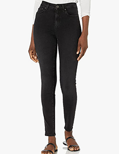 Daily-Ritual-Womens-High-Rise-Skinny-Jean-Gunmetal-classic-style-over-50
