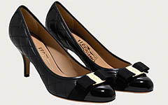 Salvatore-Ferragamo-Vara-Bow-Quilted-Leather-Pump-7cm-Heel-Black