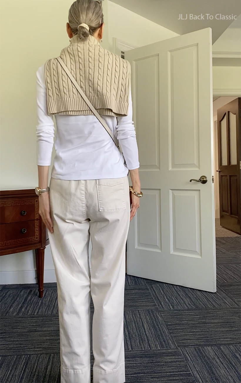 J.Crew Wide Leg Pull On Chino, Classic Style Over 50, JLJBackToClassic