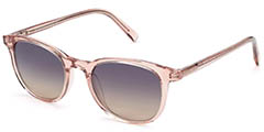 warby parker durand sunglasses in rosewater