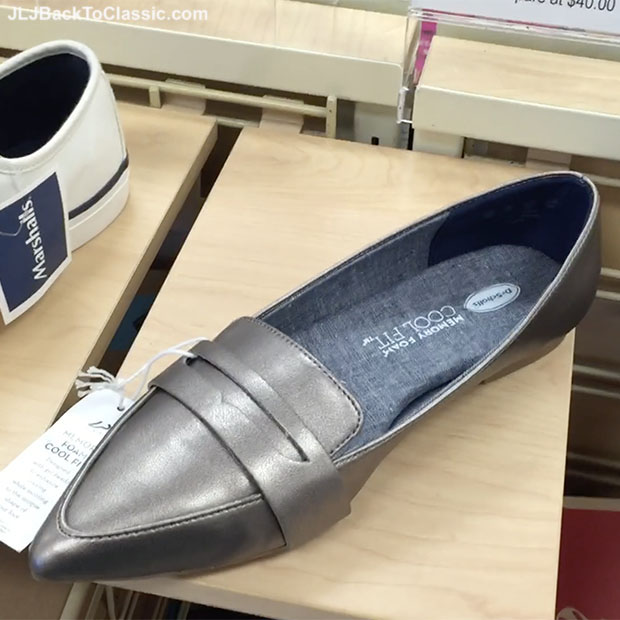 classic-fashion-over-40-dr-scholls-sofie-pewter-metallic-pointy-toe-flat