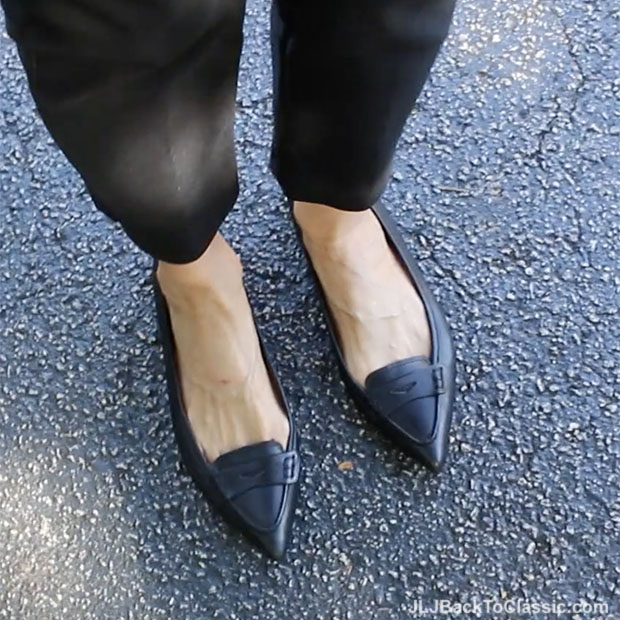 classic-fashion-over-40-black-brooks-brothers-pointy-toe-flats