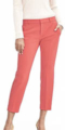 Classic-Fashion-Over-40-50-Banana-Republic-Avery-Fit-Tailored-Crop-Coral