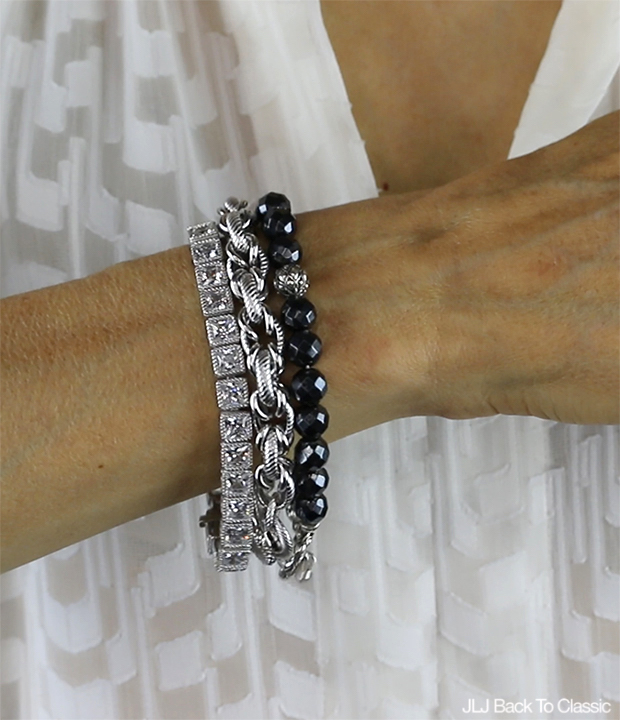 Classic-Style-Over-40-50-John-Hardy-and-Judith-Ripka-Sterling-Silver-Bracelets