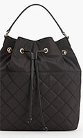 Talbots-Black-Quilted-Backpack