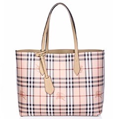 Burberry-Medium-Reversible-Leather-And-Haymarket-Tote-Camel