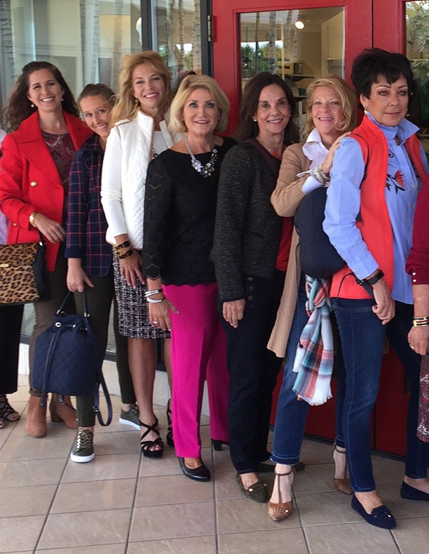 Real-Woman-Model-In-Talbots-Waterside-Shops-Trunk-Show-Naples-Florida