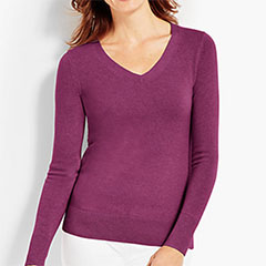 Talbots-Cashmere-V-Neck-Sweater-Purple-Passion
