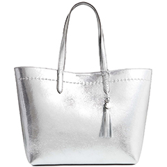 cole-haan-payson-metallic-silver-leather-tote-with-tassle