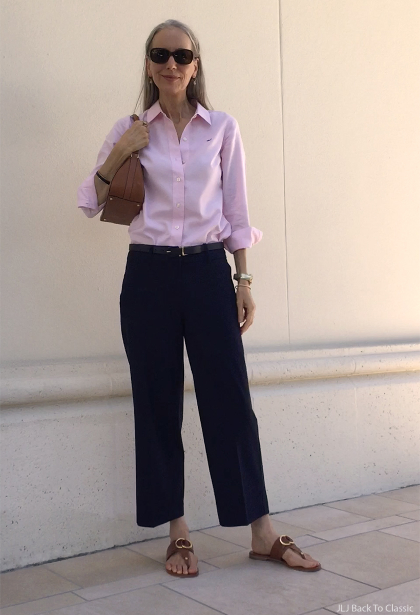 classic-ageless-fashion-cropped-wide-leg-pants-button-up-janis-lyn-johnson