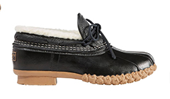 llbean-womens-duck-shoe-blackw-with-fleece-lining-classic-style-over-60