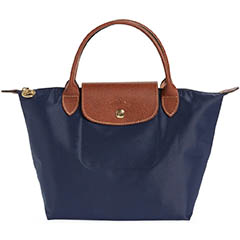 Longchamp Le Pliage Small Tophandle Bag Marine Blue JLJBackToClassic