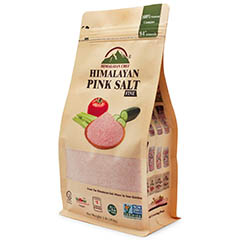 Himalayan Chef Pink Himalayan Salt, Fine Grain - 1 lbs (1 Pound Bag) amazon