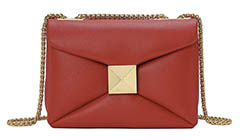 Tiffany and Fred Red Leather Shoulder Bag