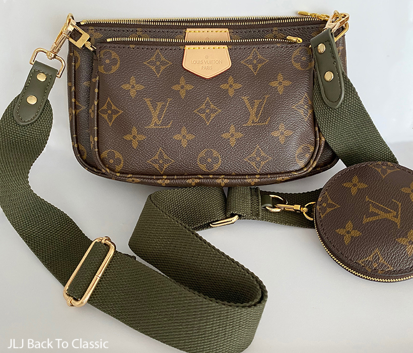 Louis-Vuitton-Multi-Pochette-Accessoires-with Khaki-Green-Amazon-Strap