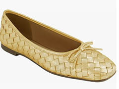 bernardo-gwynn-woven-leather-ballet-flats-gold