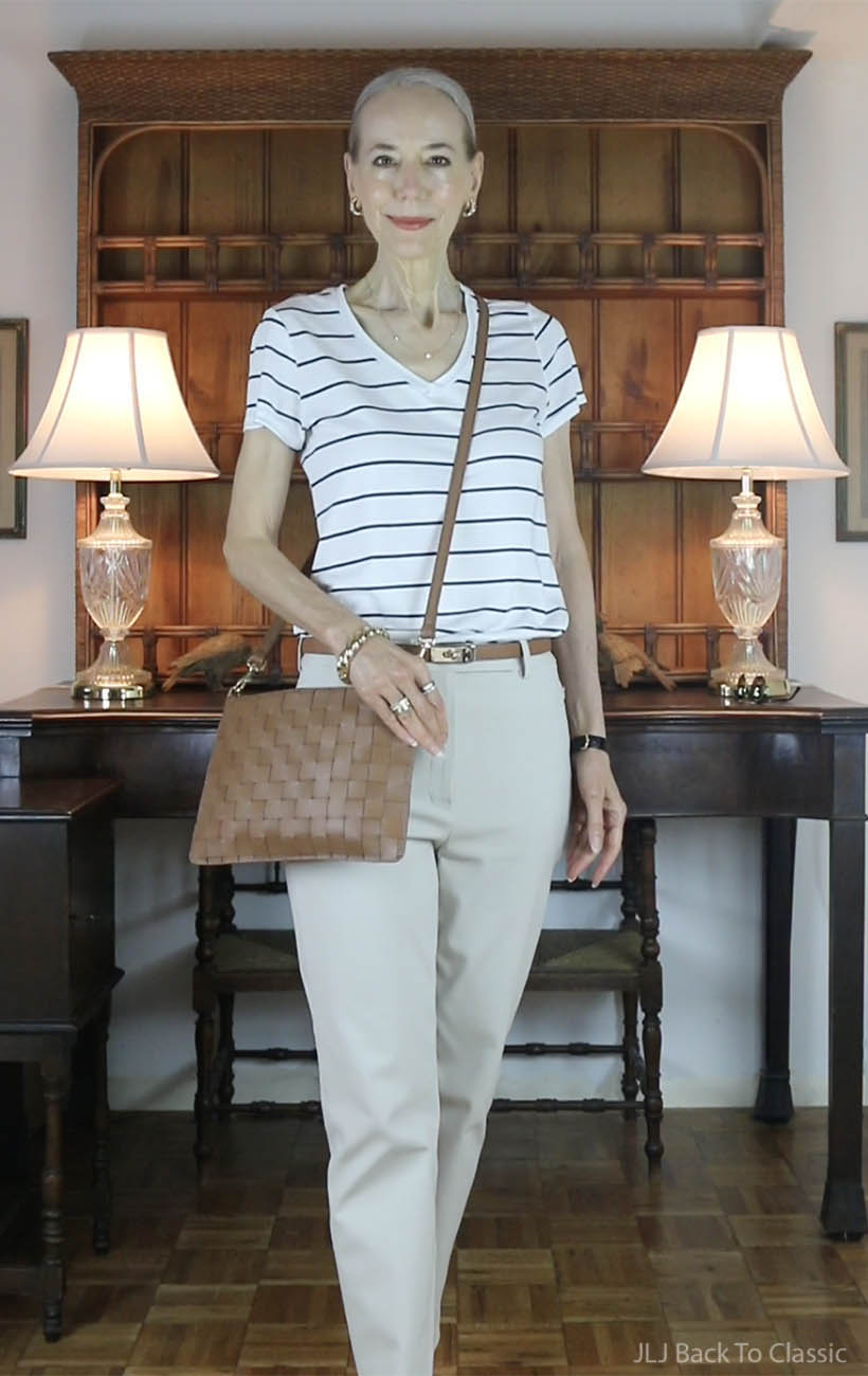 everyday-elegance-quince-black-white-stripe-tee-woven-leather-crossbody-4