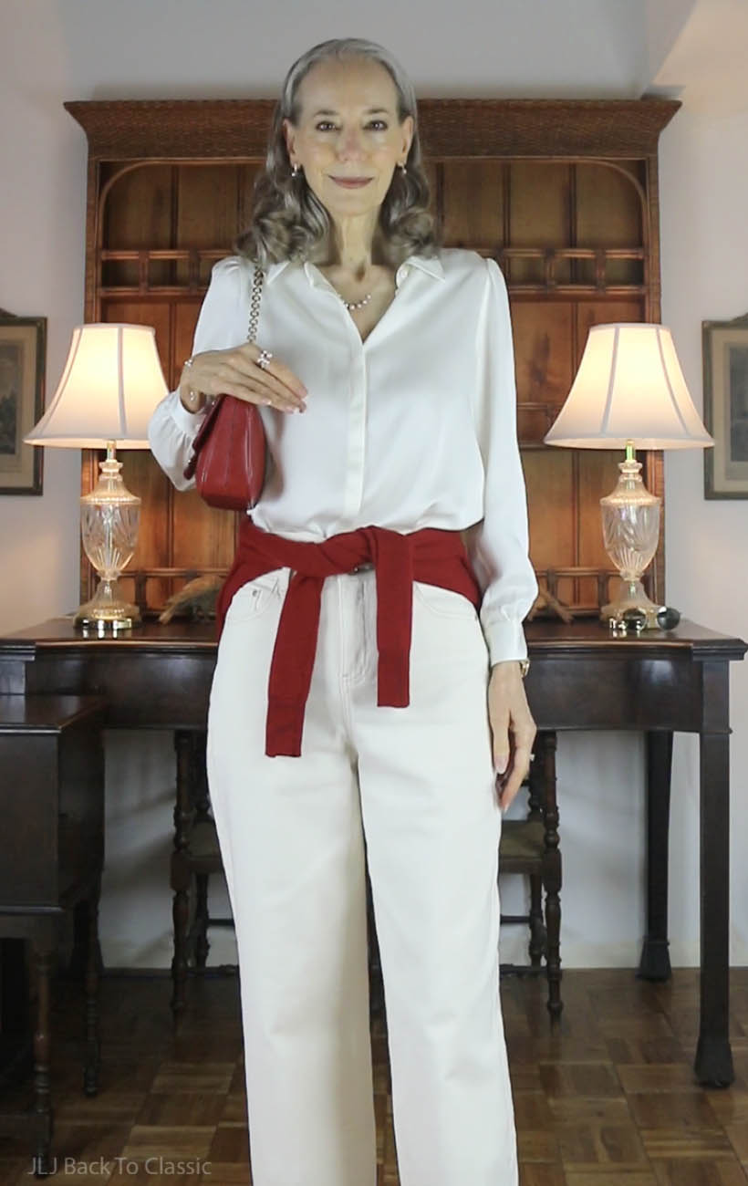 ferraramo-red-gancini-shoulder-bag-red-cashmere-sweater-ivory-straight-jeans-4