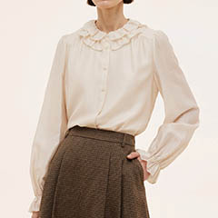 goelia-ivory-acetate-modal-ruffle-neck-blouse