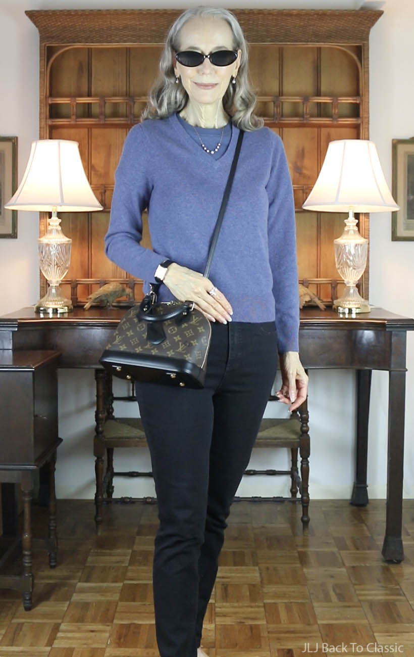louis-vuitton-monogram-world-tour-alma-bb-blue-cashmere-sweater-black-jeans-2