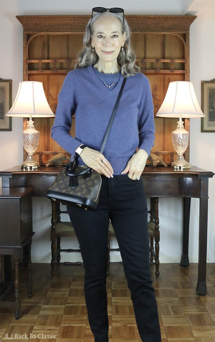 louis-vuitton-monogram-world-tour-alma-bb-blue-cashmere-sweater-black-jeans-6