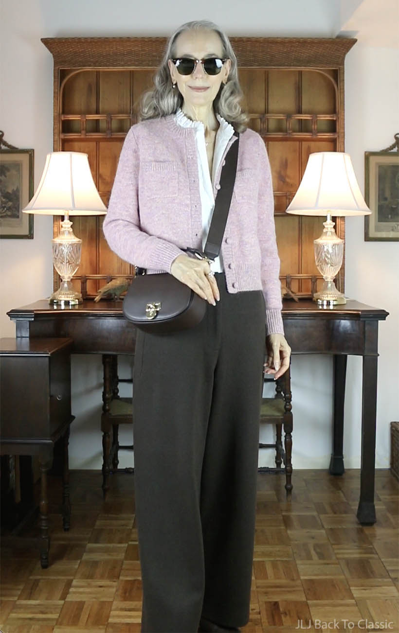 ralph-lauren-medium-tanner-crossbody-bag-pink-cardigan-mocha-pants-ootd-8