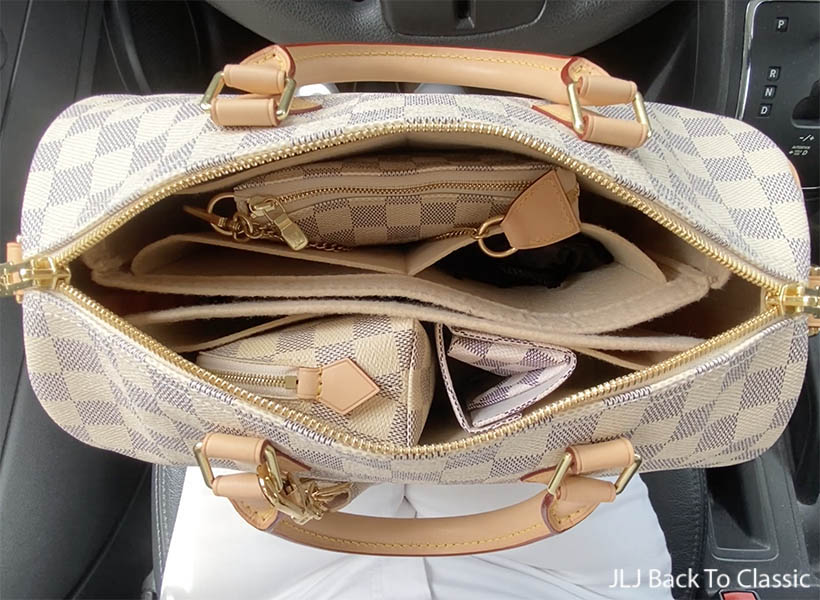 whats-inside-my-louis-vuitton-bandouliere-speedy-30-damier-azur-jljbacktoclassic-2