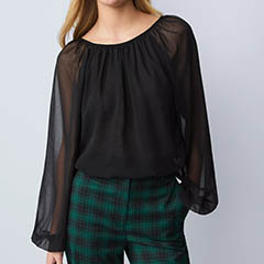 ann-taylor-black-blouson-sleeve-blouse