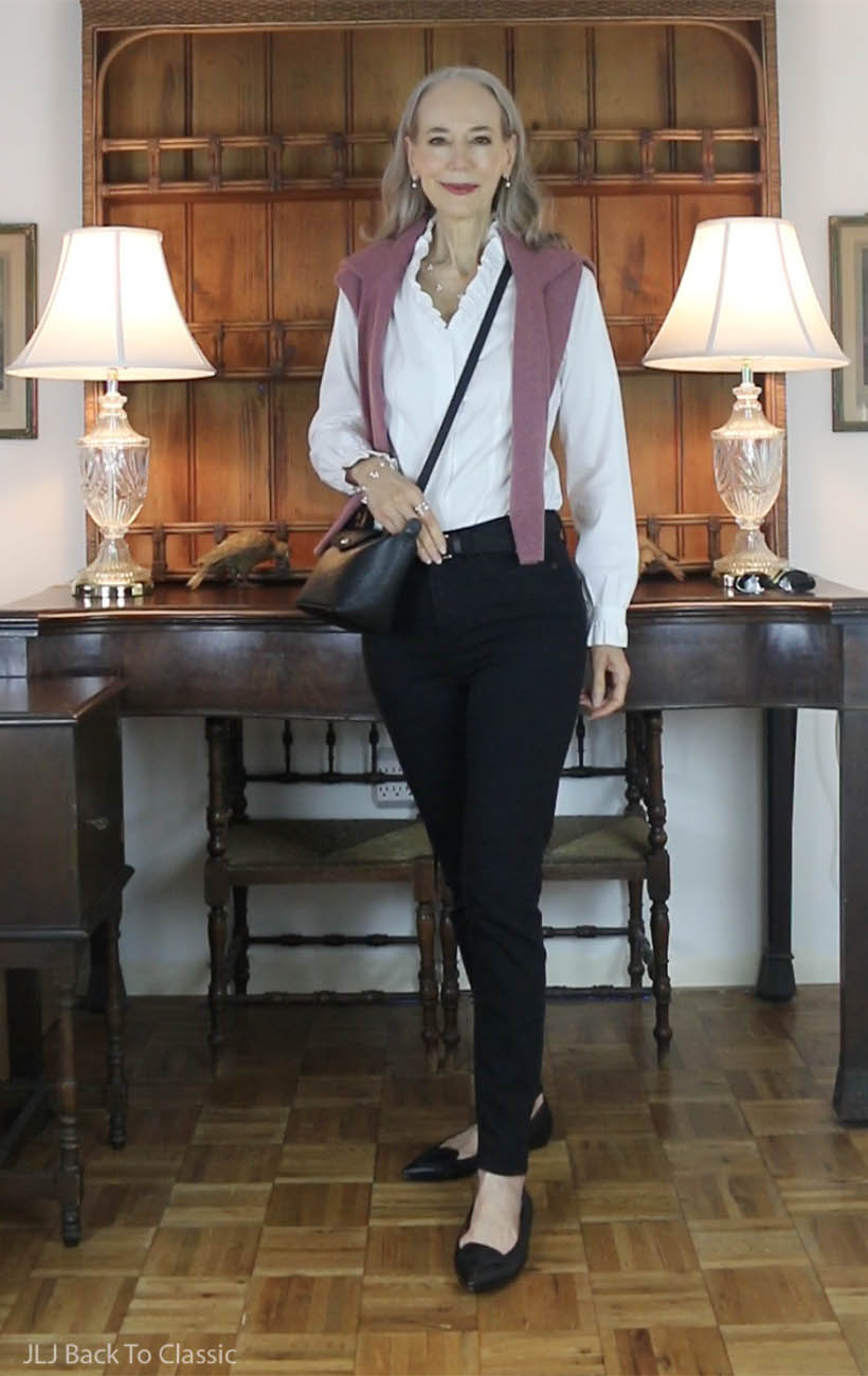 longchamp-xtra-xs-le-pliage-quince-white-ruffle-collar-brooks-brothers-shirt-4