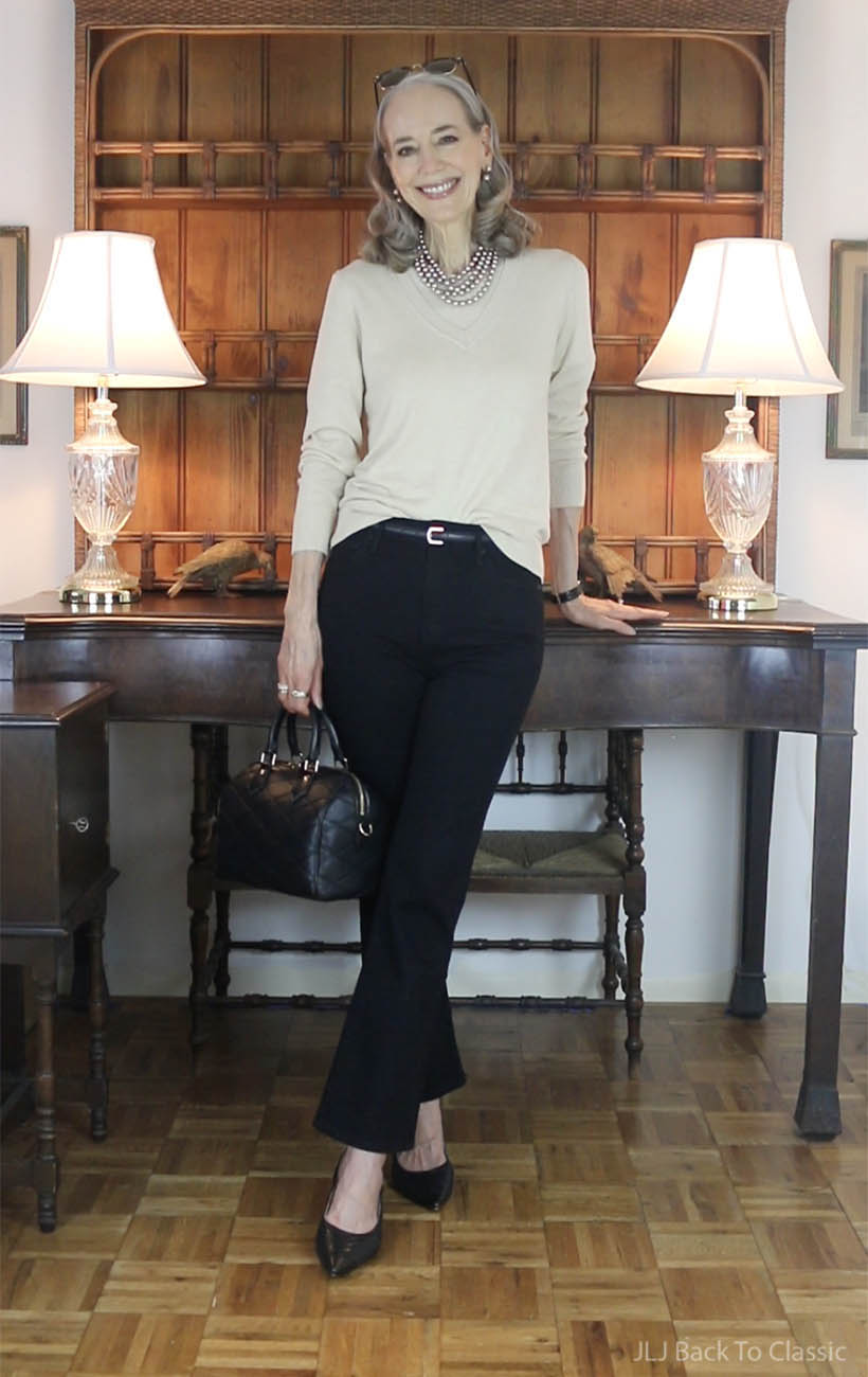 louisvuitton-malletage-speedy25-quince-cotton-cashmere-lightweight-sweater-bella-kickflare-jeans-ootd-1