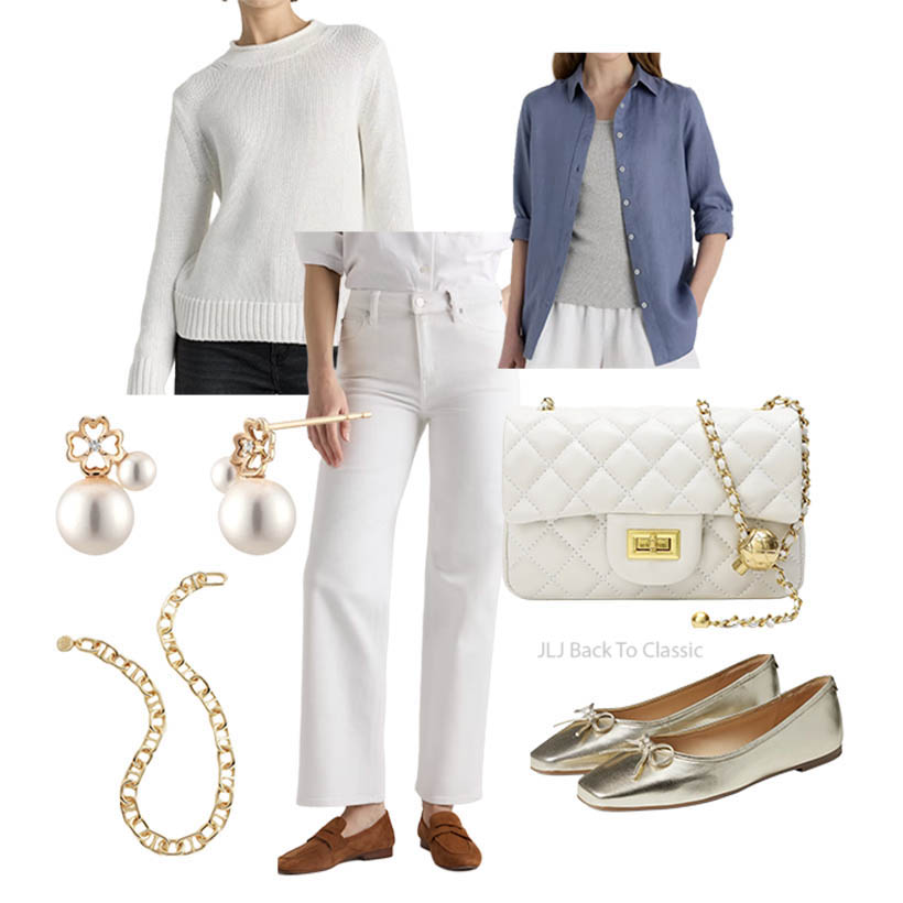 quince-blue-linen-shirt-white-jeans-chanel-2.55-bag-ootd