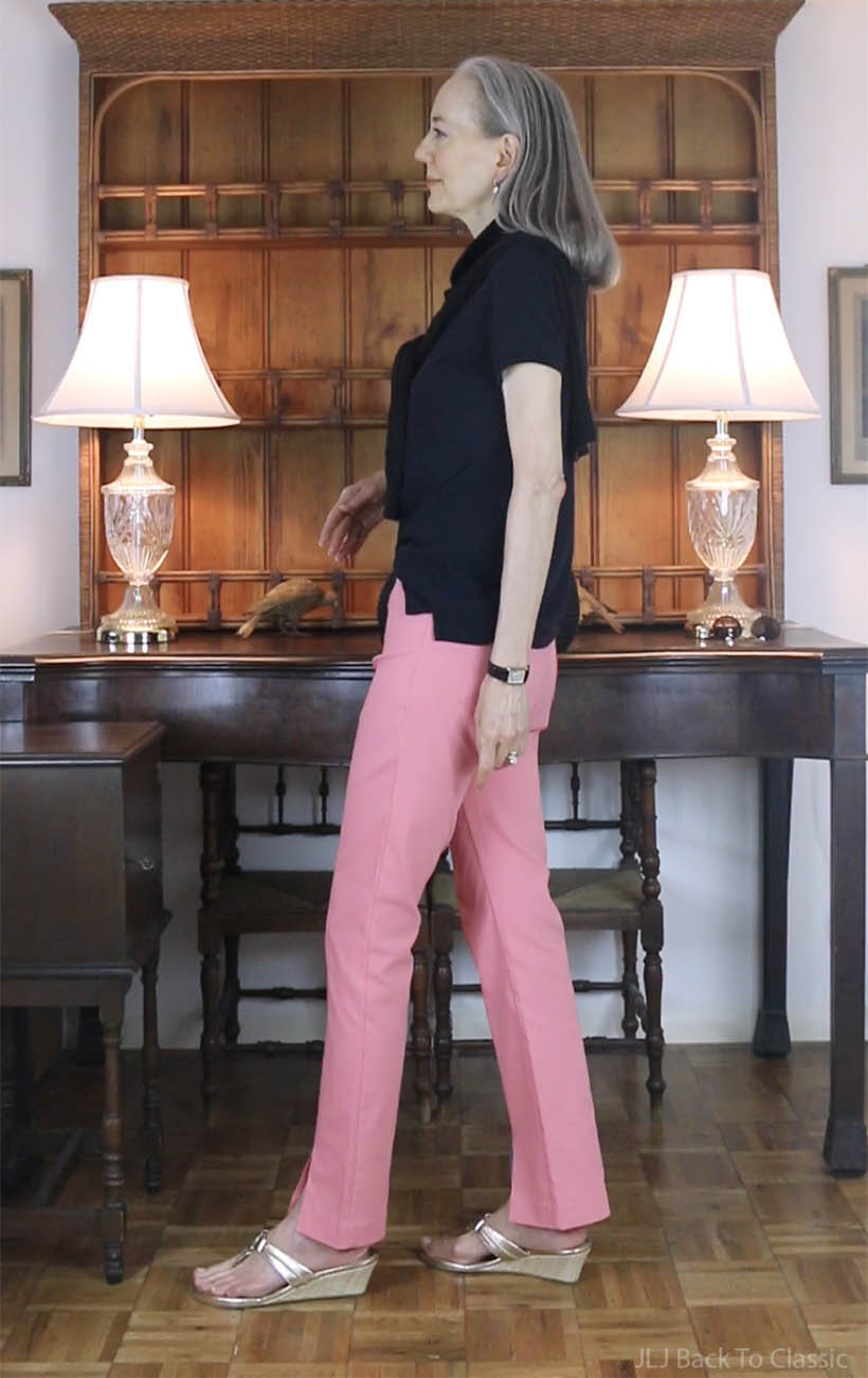 timeless-style-ralph-lauren-black-polo-cableknit-sweater-coral-pants-wickerbag-jljbacktoclassic-3