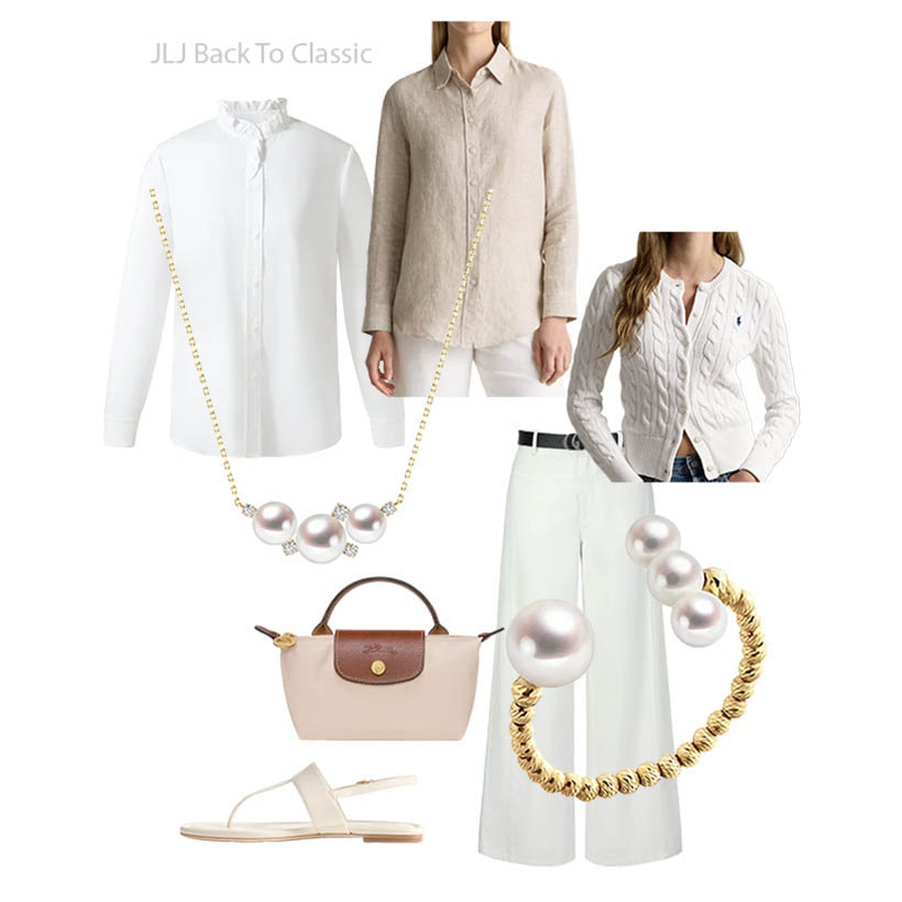 white-ruffle-shirt-oatmeal-shirt-white-jeans-le-pliage-ootd-jljbacktoclassic