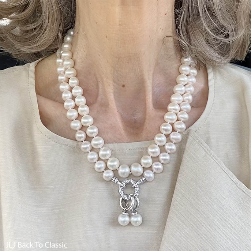 timeless-jewelry-for-women-over65-10.5mm-pearl-necklaces-stacked-janis-lyn-johnson