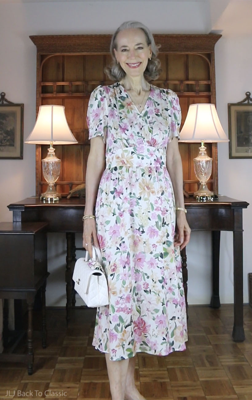 chanel-white-mini-coco-handle-bag-floral-silk-dress-ootd-1