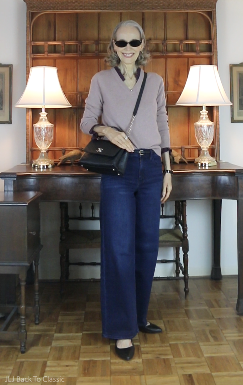 chanel-chevron-chic-tophandle-bag-vintage-pink-cashmere-sweater-dark-wash-jeans-7.