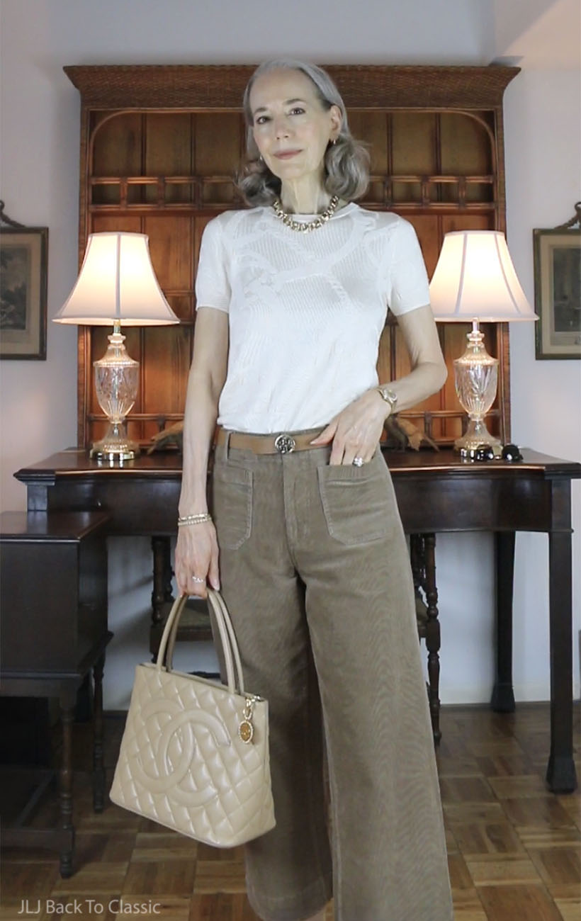 timeless-style-chanel-medallion-tote-camel-corduroy-pants-ivory-jacquard-tee-jljbacktoclassic-2