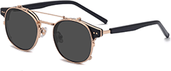 amazon-browline-style-clip-on-sunglasses-gold-frame
