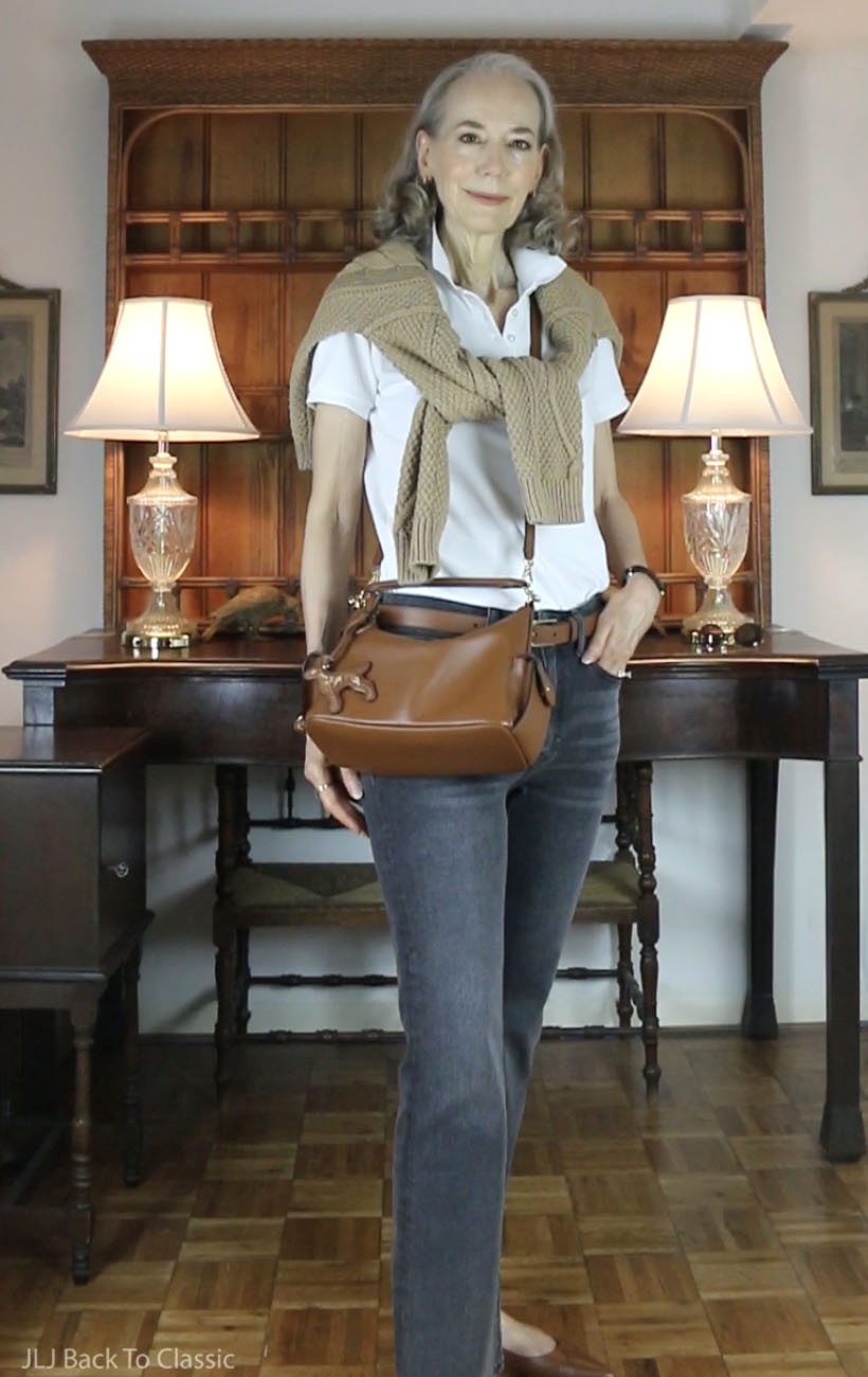 timeless-style-influencer-janislynjohnson-ralph-lauren-blaike-bag-quince-bella-kickflare-jeans-4
